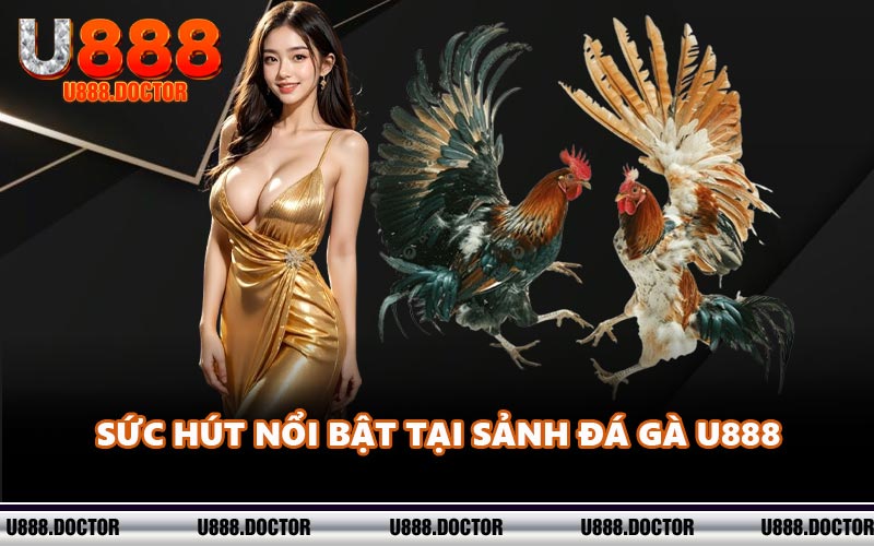 Sức hút nổi bật tại sảnh đá gà U888